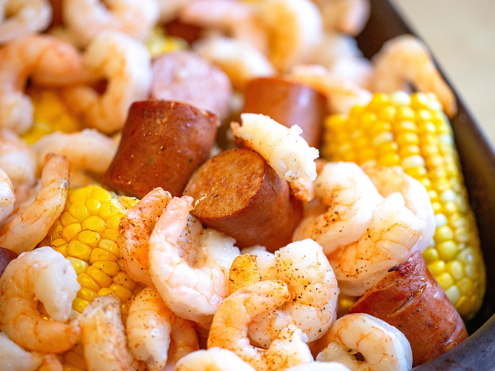Classic Low-Country Boil! Grab your friends!
How do you usually handle the heat level—do you add a kick with extra cayenne, or keep it traditional?