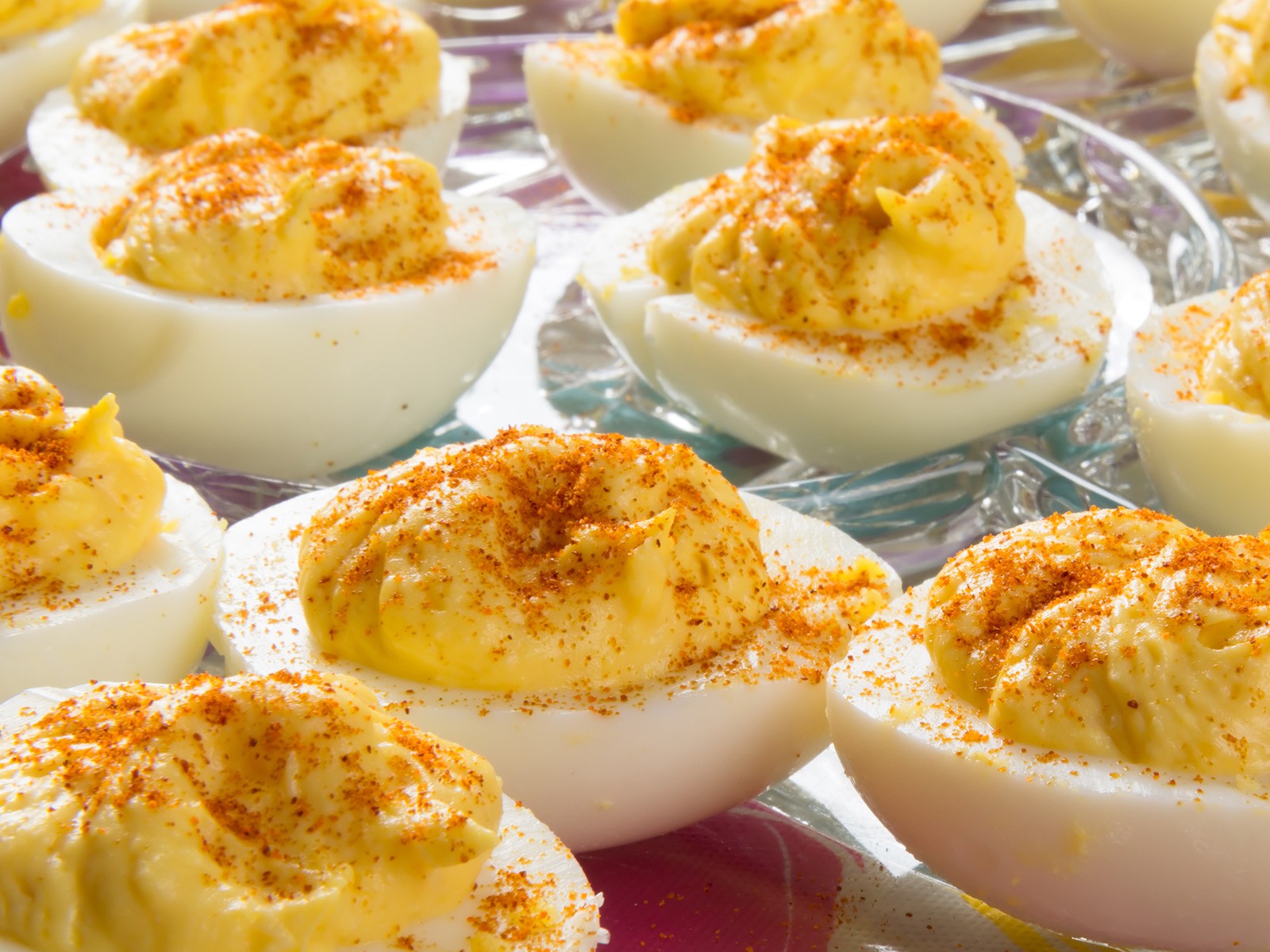 A classic that never goes out of style. Hard-boiled eggs filled with a creamy, tangy, slightly spiced yolk mixture. The secret is a touch of pickle brine in the filling.