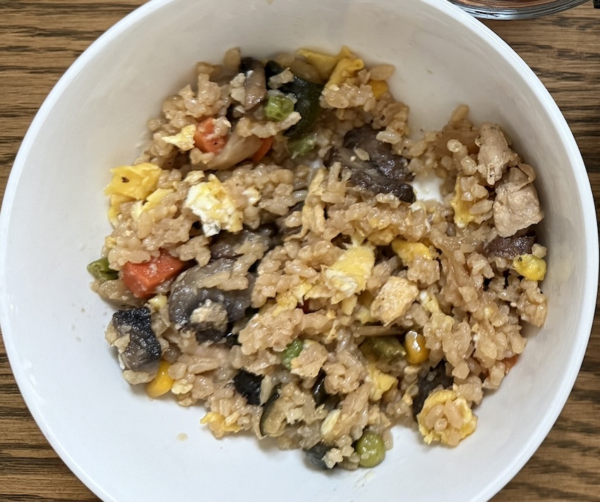 Classic fried rice with veggies, egg, and soy sauce. Fast, flexible, and perfect for using leftover rice.
