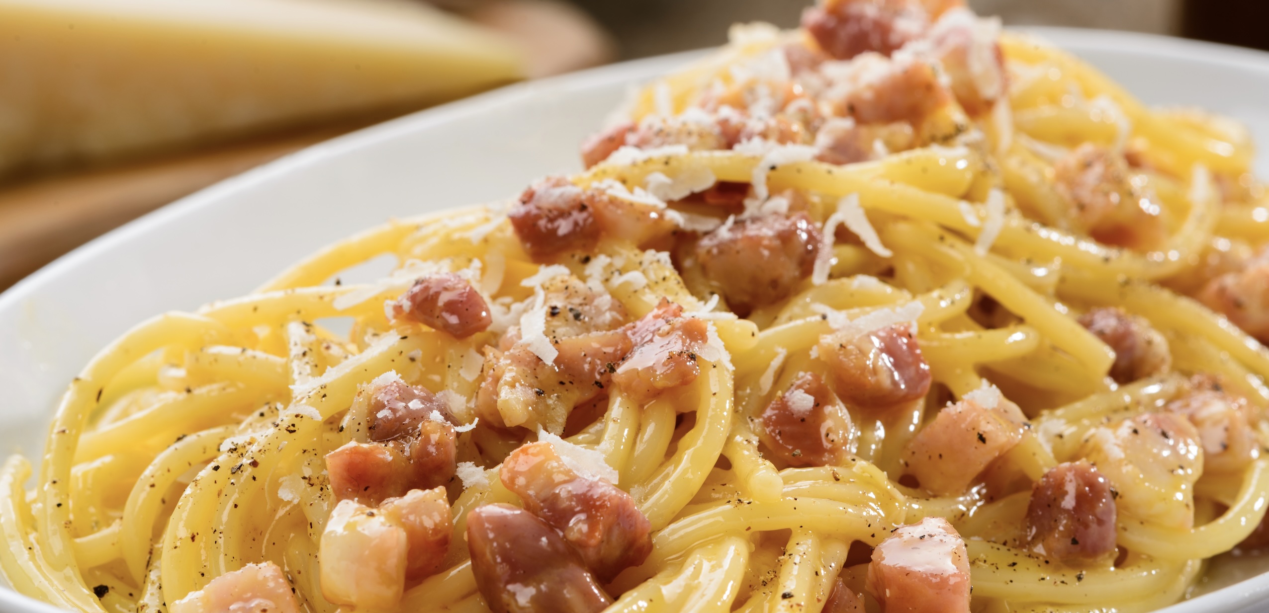 Creamy pasta made with eggs, cheese, and pancetta—no cream needed. Silky, rich, and incredibly simple.