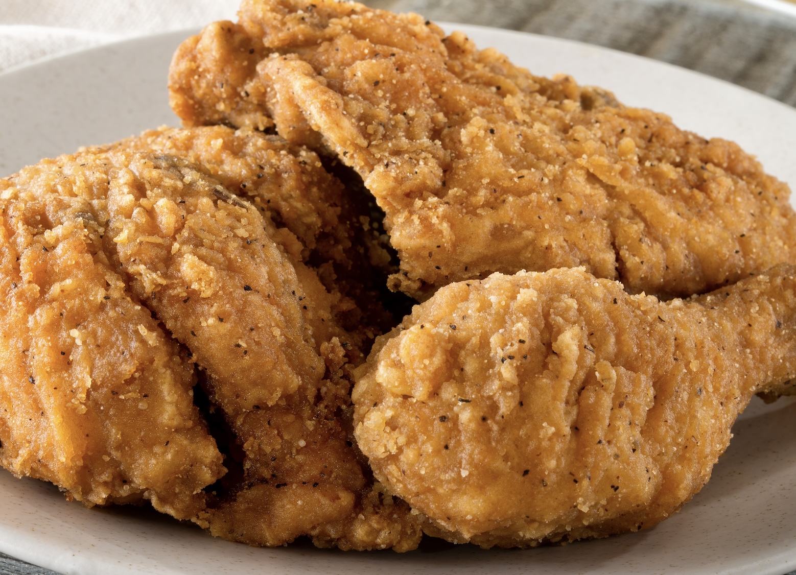 Crispy, juicy fried chicken with a seasoned crust. Classic Southern comfort done right.
