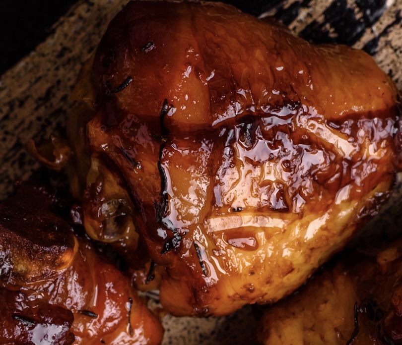 A sweet and savory crowd-pleaser. Prep takes mere minutes. The chicken becomes incredibly tender and shreds easily into a delicious, sticky glaze. Set it and Forget it classic!
